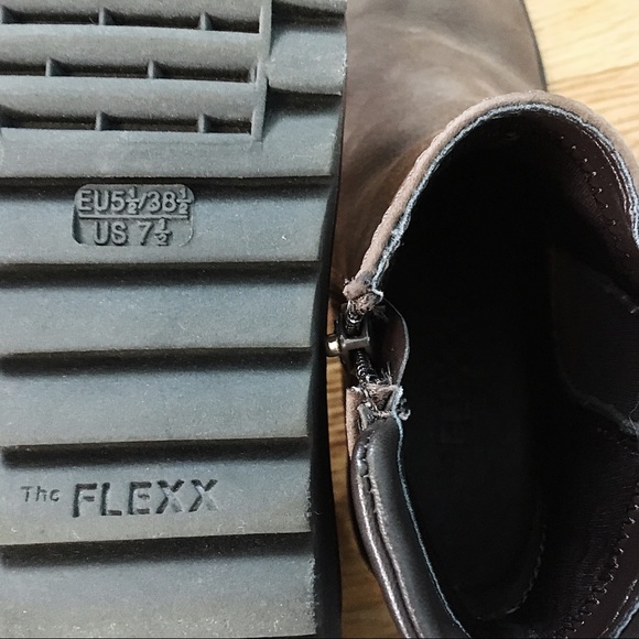 brown fall booties - Picture 4 of 4